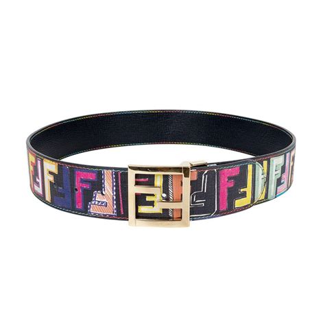 cintura fendi multicolor|fendi belt.